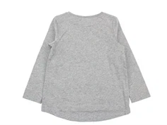 Wheat t-shirt Snehvide melange grey